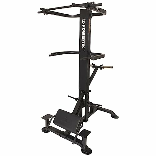 PowerTec Levergym Chin Up Bar and Dip Station