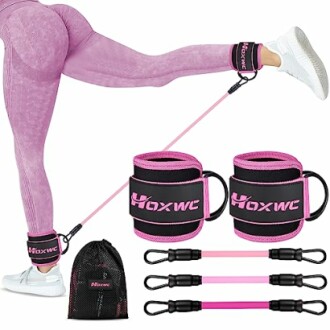 Ankle Resistance Bands with Cuffs